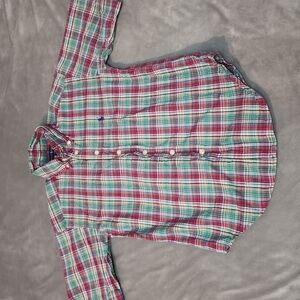 Ralph Lauren Boys button-down short sleeve size small 8/10